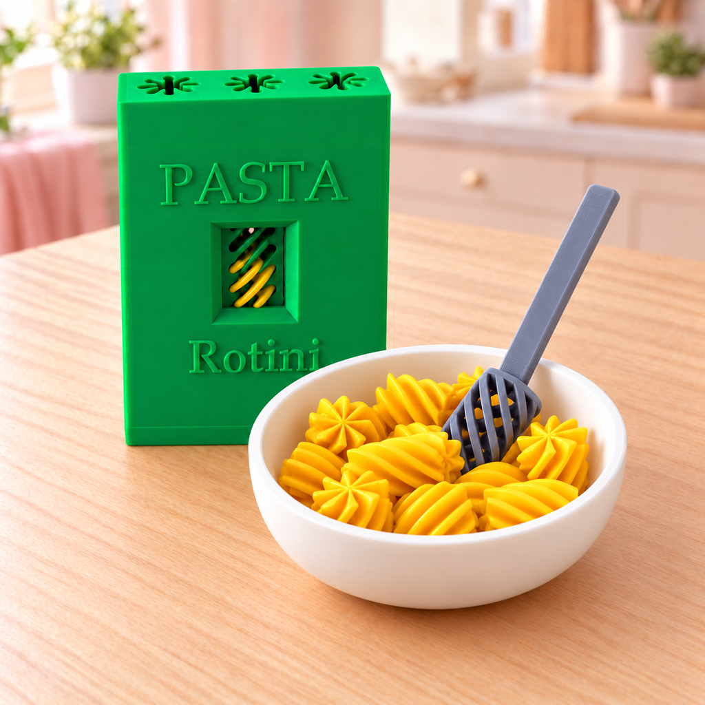 Kit de comida de juguete 3D – Elige tu combinación 🍝✨