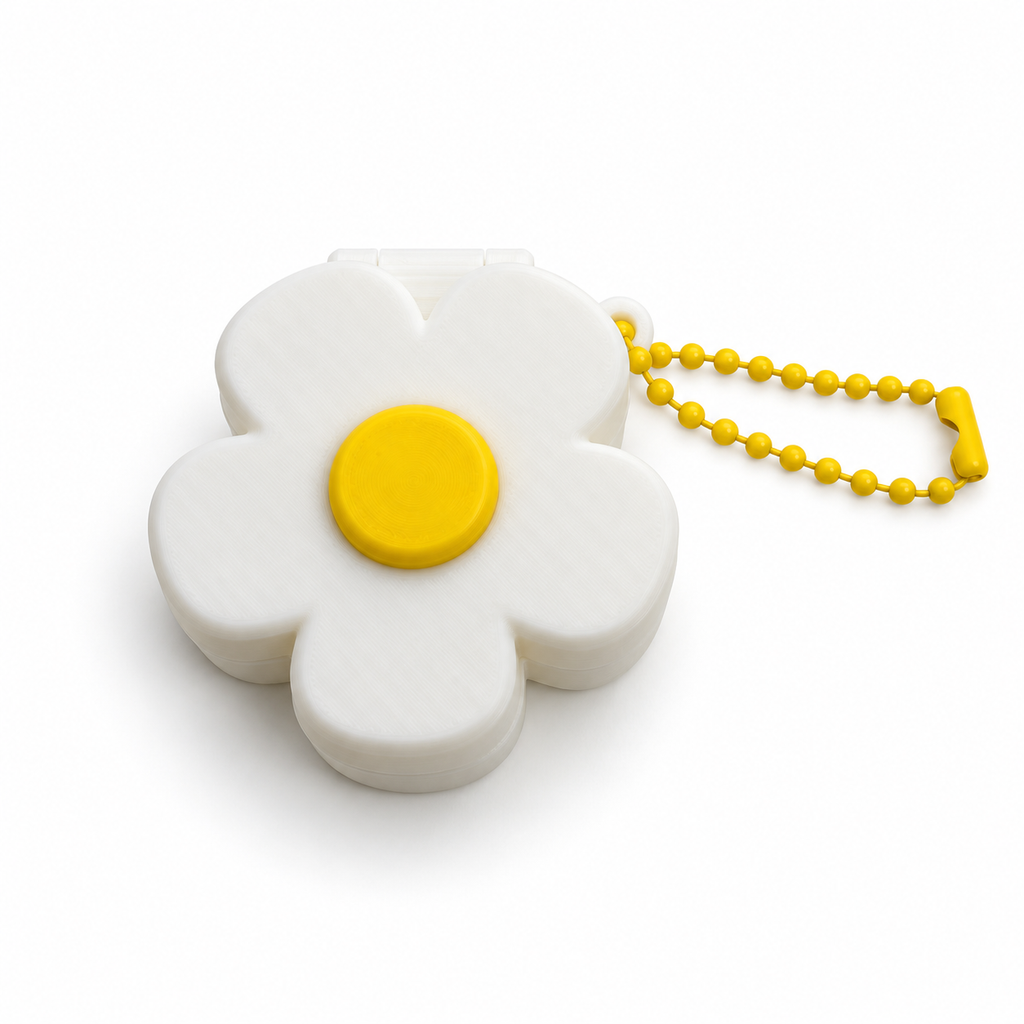 Mini joyero llavero Flor