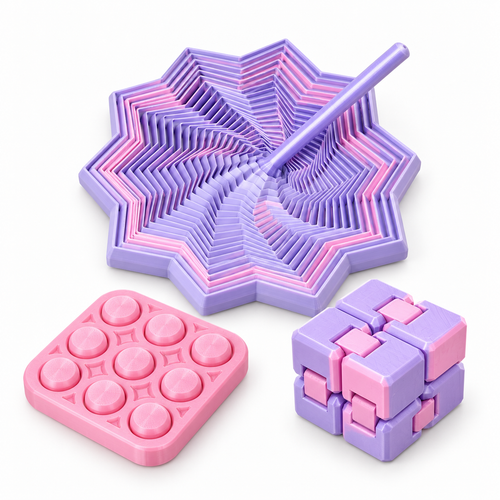 Kit de 3 Fidgets Sensoriales
