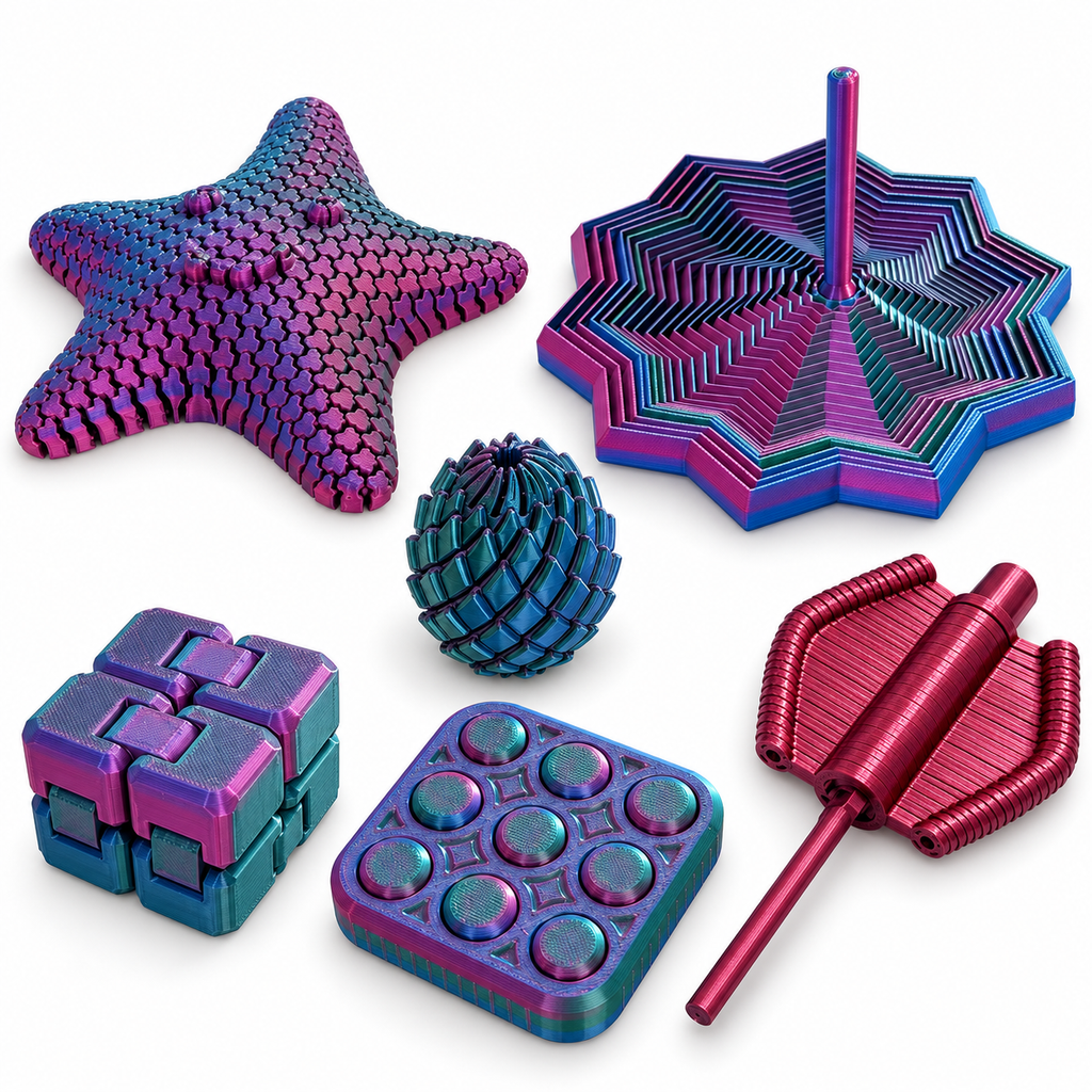 Kit de 6 Fidgets Sensoriales