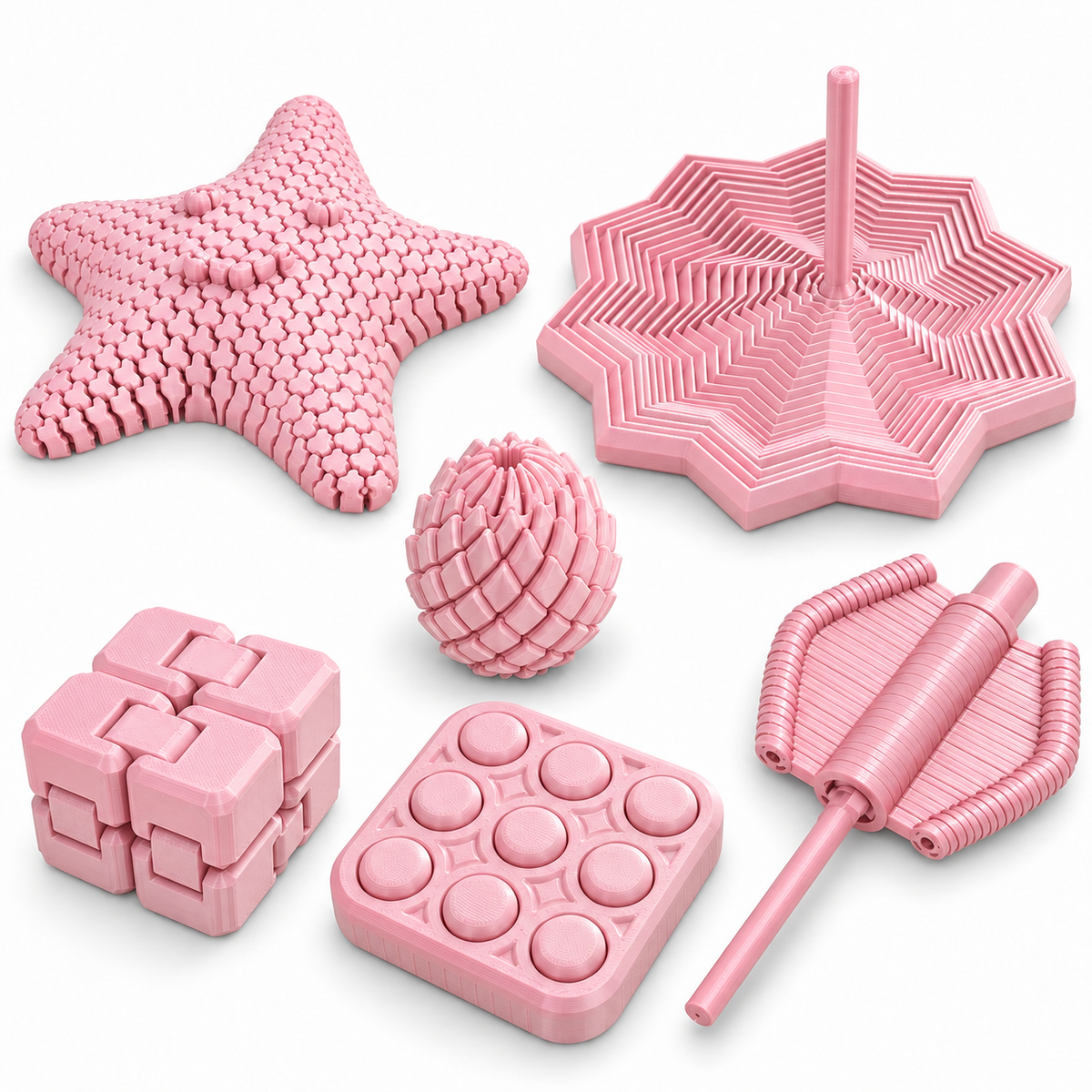 Kit de 6 Fidgets Sensoriales