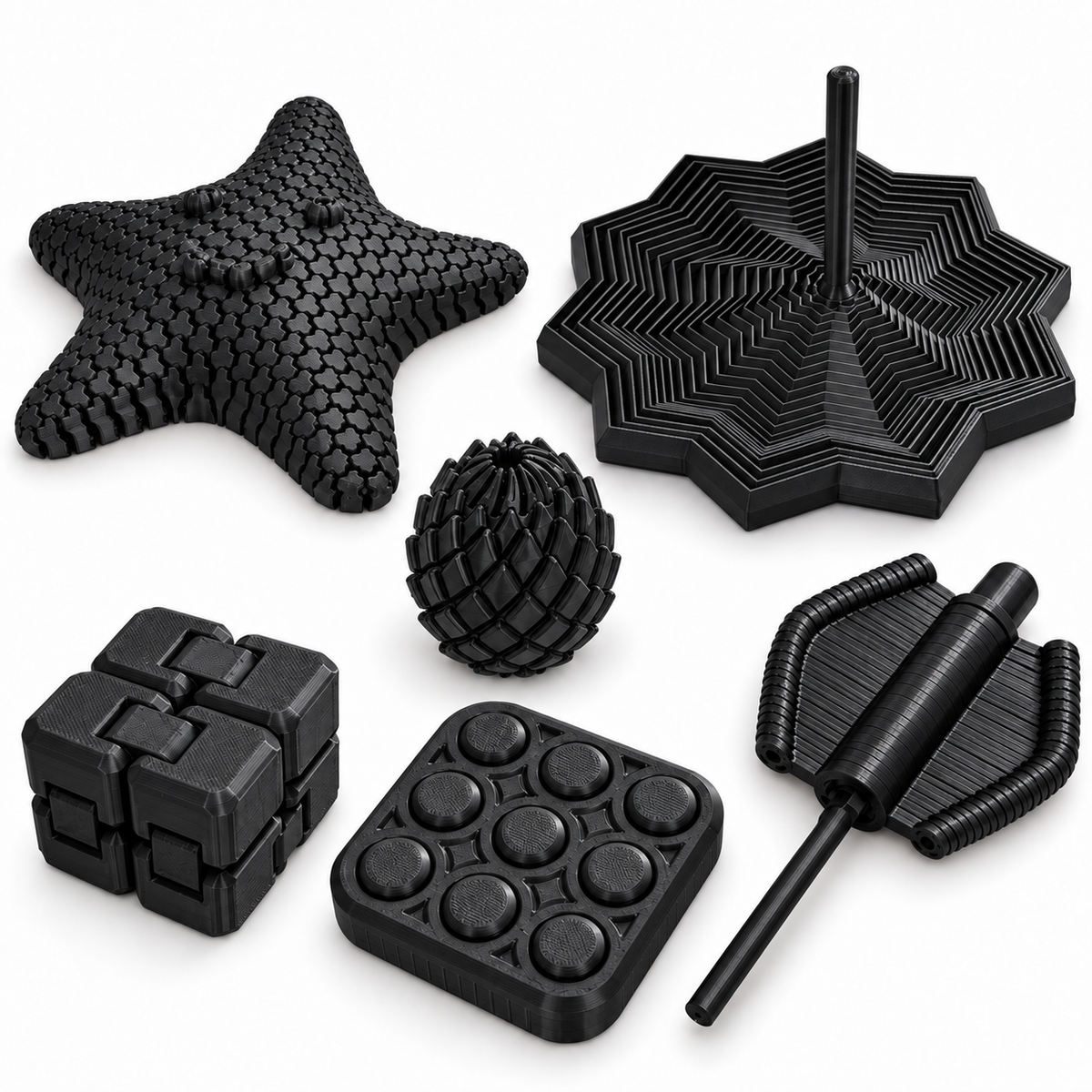 Kit de 6 Fidgets Sensoriales