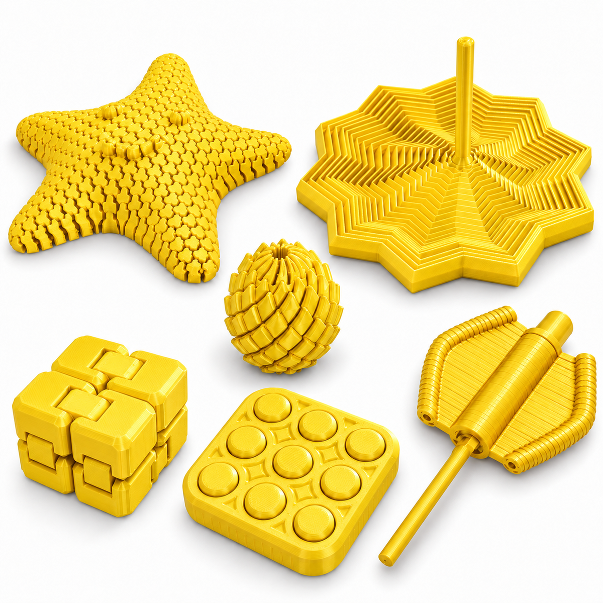 Kit de 6 Fidgets Sensoriales