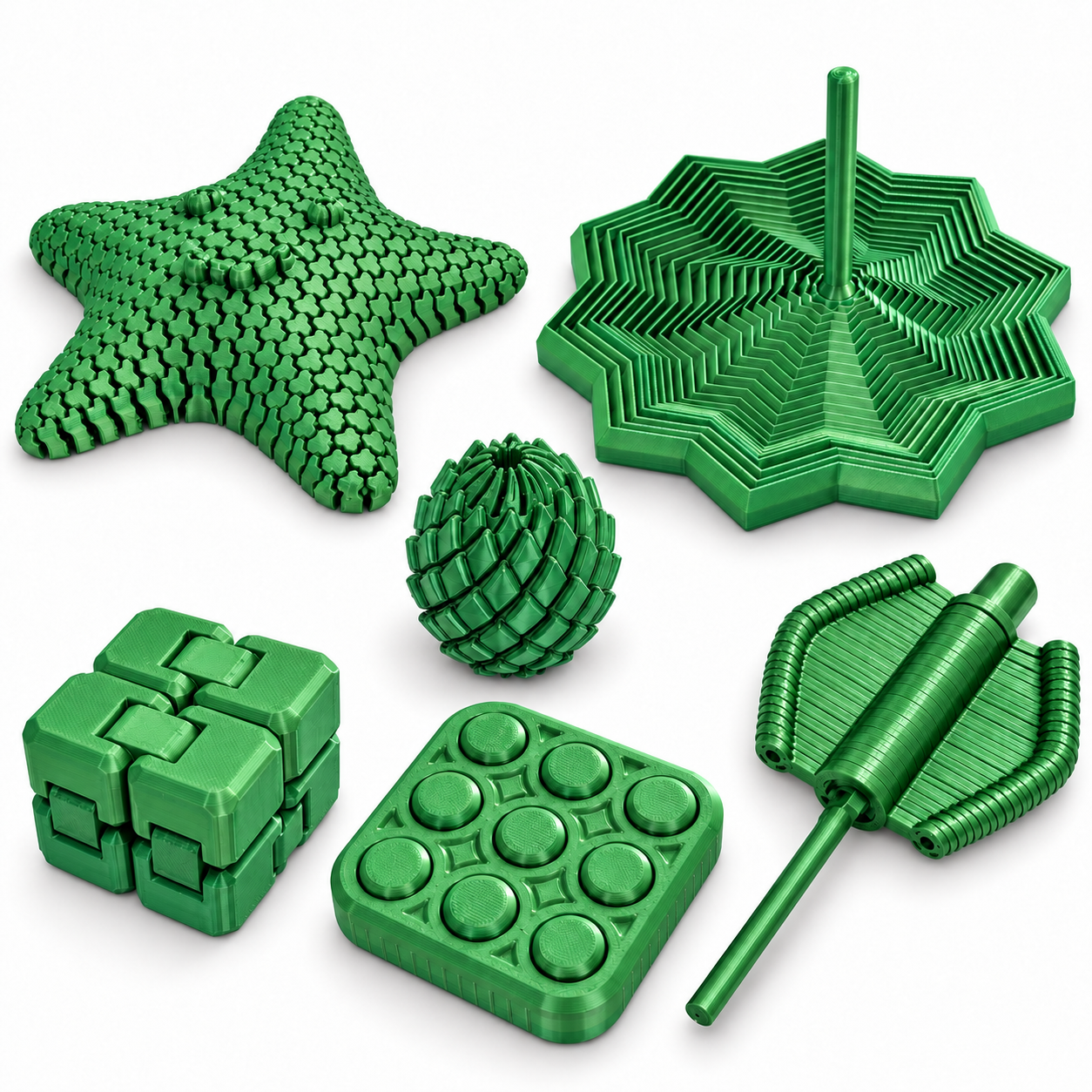 Kit de 6 Fidgets Sensoriales