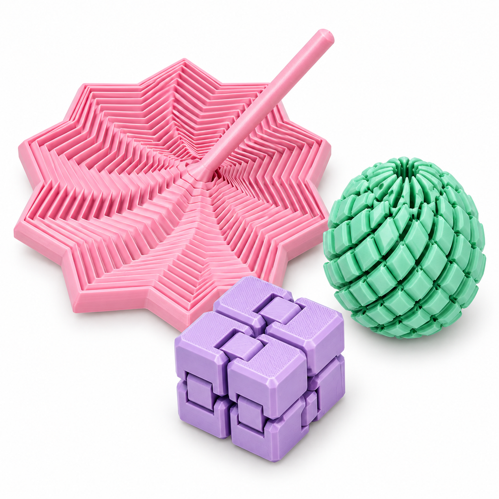 Kit de 3 Fidgets Sensoriales