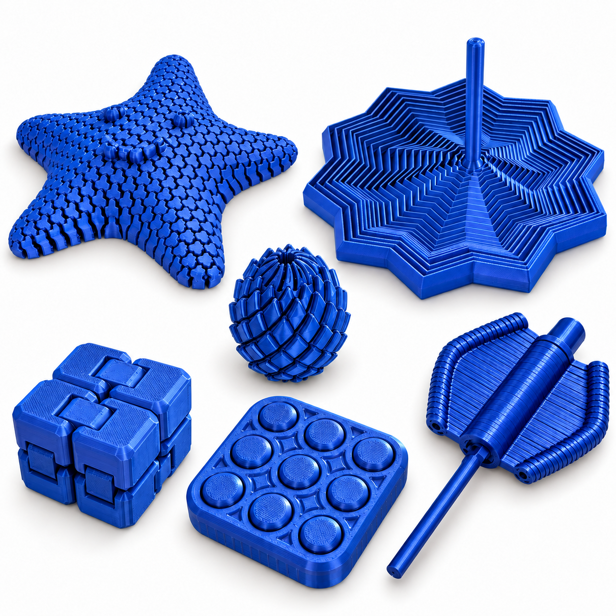 Kit de 6 Fidgets Sensoriales