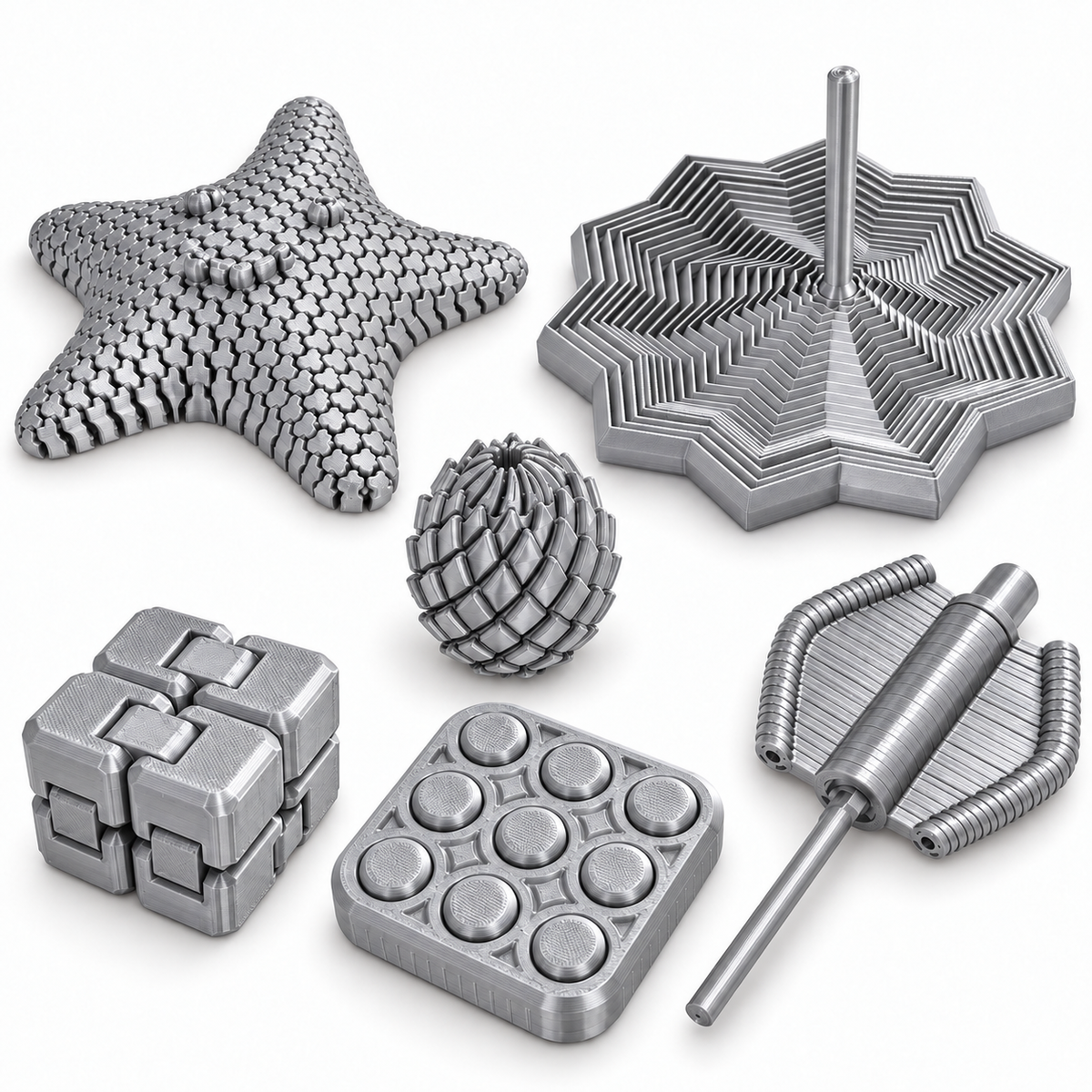 Kit de 6 Fidgets Sensoriales