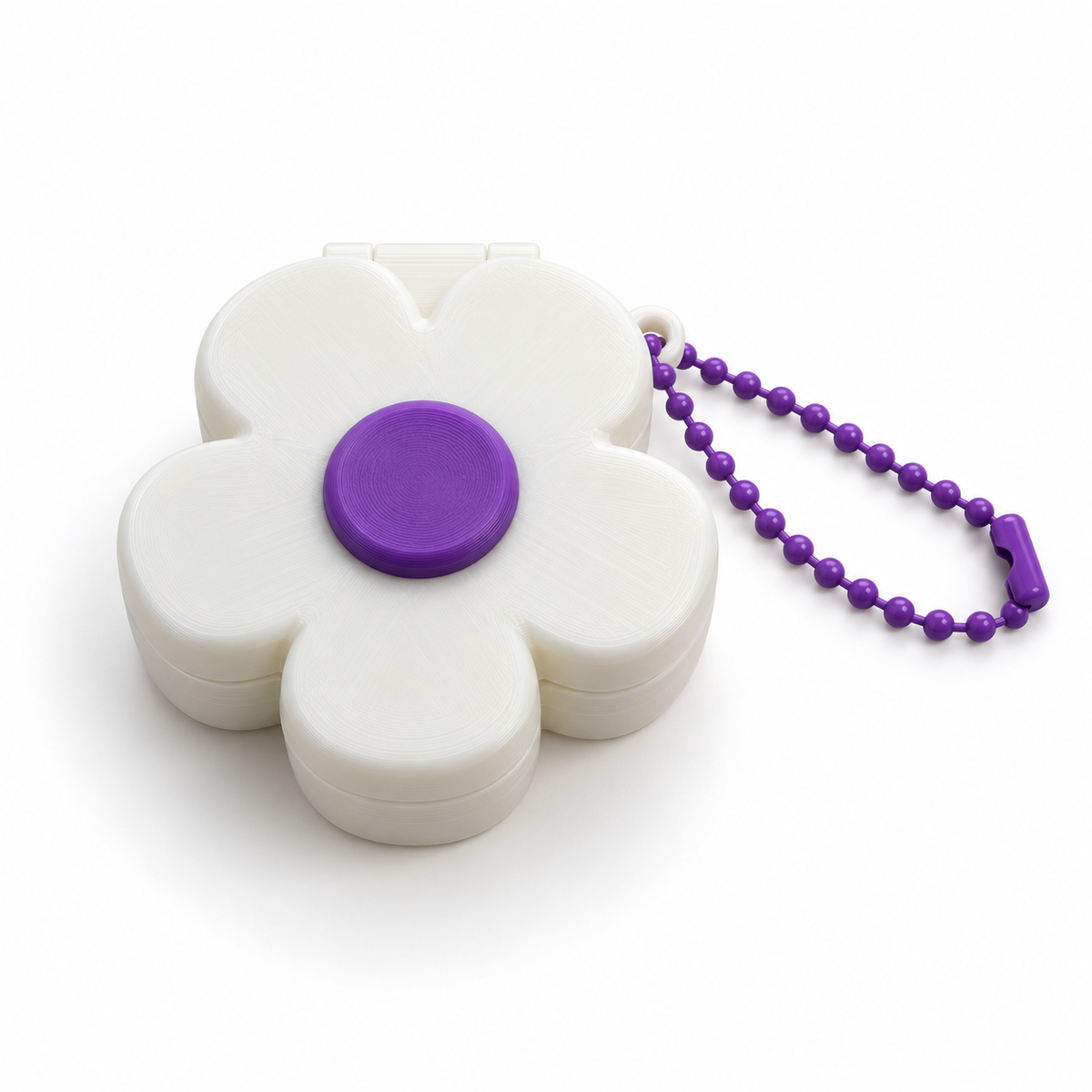 Mini joyero llavero Flor