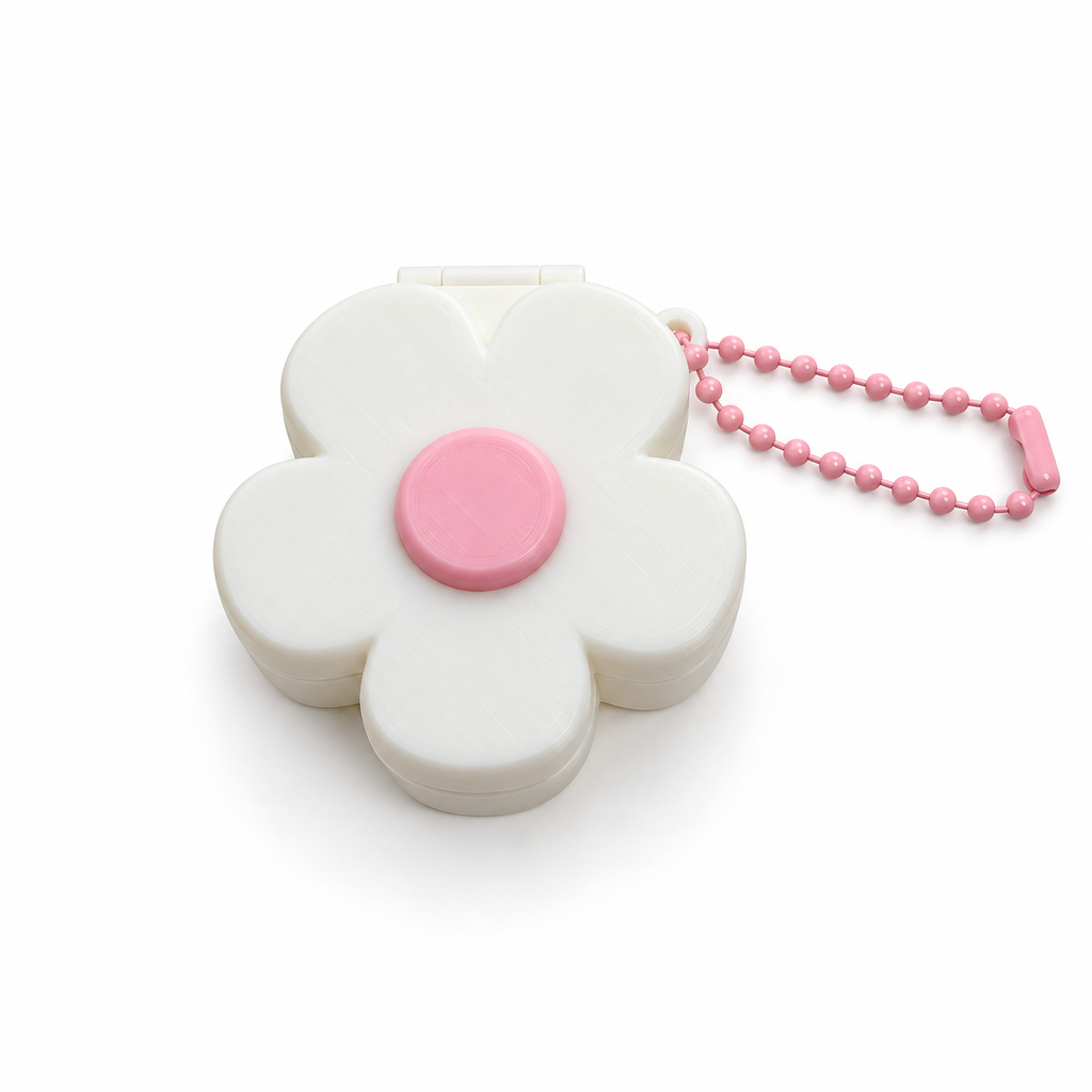 Mini joyero llavero Flor